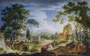 Idyllic Roman Landscape unknow artist